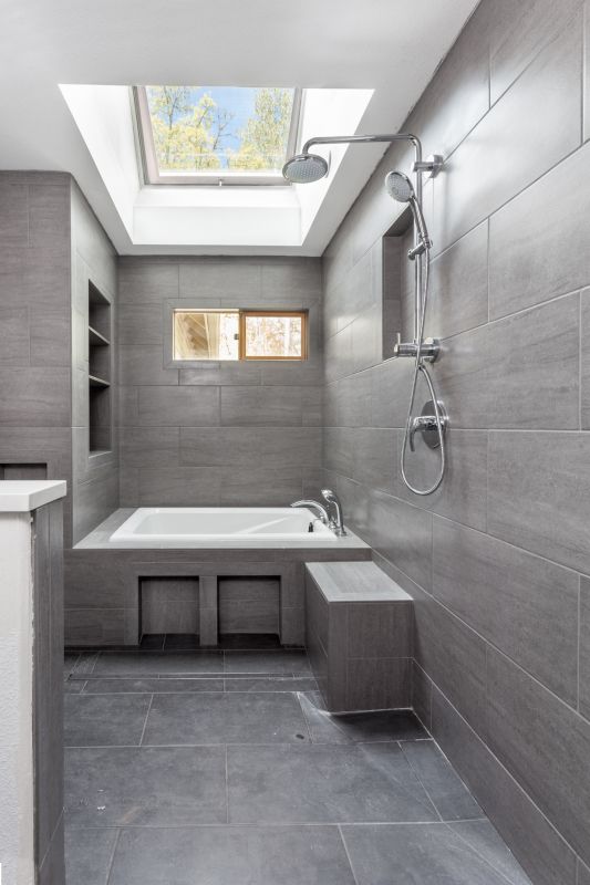 Bathroom with Skylight and Natural Light